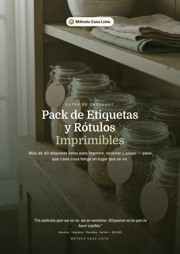 Tapa Pack de Etiquetas y Rótulos Imprimibles